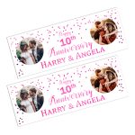 wedding anniversary photo wall banner