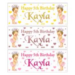 Baby princess girl banner