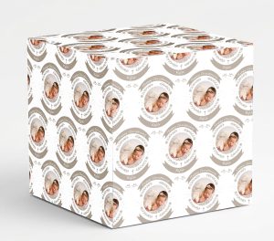 Congratulations Baptism Christening Photo Wrapping Paper