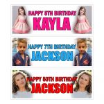 Happy Birthday Photo Banner