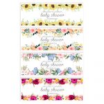 floral baby shower wall decorations 