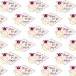 Bride to be wraping paper