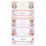 a group of banners with baby pictures