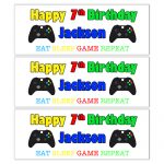 gaming controller birthday decorations