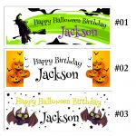 Halloween Personalised party banner