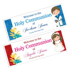 Holy Communion wall decorations with wording
