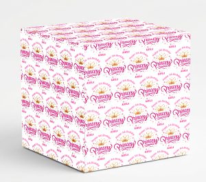 Princess Happy Birthday Gift Wrapping Paper