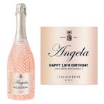 a bottle of Freixenet prosecco with a label