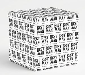 Best Man Gift Wrapping Paper
