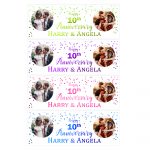 a group of banners with text and pictures