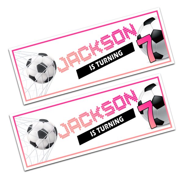 Football Happy Birthday Banner - Image 5