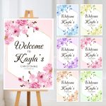 a group of posters with flowers