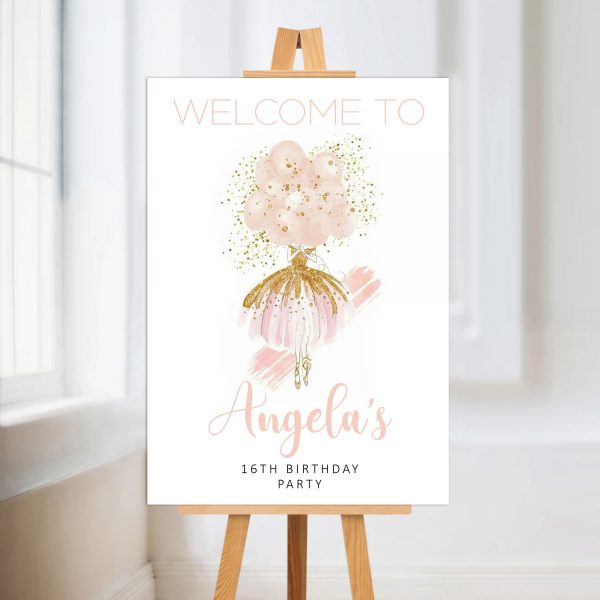 Throw your little one the ultimate Ballet Dancer themed party with our range of personalised birthday decorations and custom party supplies. Multi buy discounts available