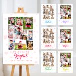 photo wall welcome sign