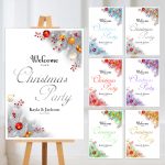 Signs for Christmas Party Entrance
