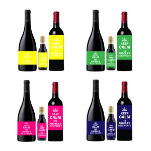Keep Calm Birthday Bottle Label