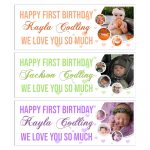 first birthday wall decorations 