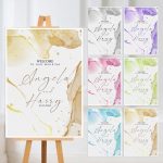 Wedding welcome board
