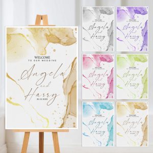 Wedding welcome board