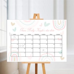 Due date sign