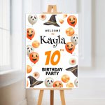 Halloween Party Personalised Sign