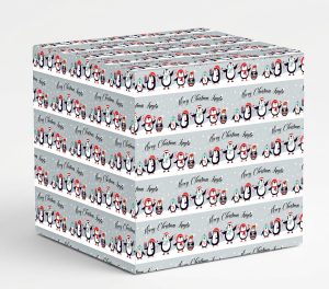 Christmas Penguin Wrapping Paper