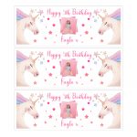 unicorns pink and white photo decorating 