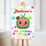 Children's COCOMELON Happy BIRTHDAY PARTY COLLECTION Multi Buy Discount - Buy 2 Save 5%, Buy 3 Save 10%, Buy 4+ Save 15%