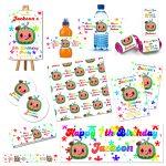 Children's COCOMELON Happy BIRTHDAY PARTY COLLECTION Multi Buy Discount - Buy 2 Save 5%, Buy 3 Save 10%, Buy 4+ Save 15%