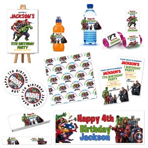 Marvel Birthday party decoration