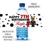 Miraculous Ladybug label for water bottle