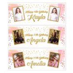 photo birthday banner