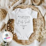 Baby announcement vest f