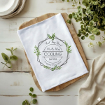 Personalised Unique Wedding Tea Towel