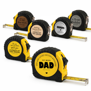 Personalised Heavy Duty Builders Tape Measure Gift